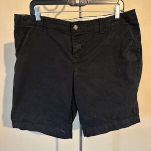 Old Navy Black Khaki Shorts   8622
